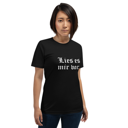 Lies es mir vor - Unisex t-shirt
