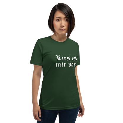 Lies es mir vor - Unisex t-shirt