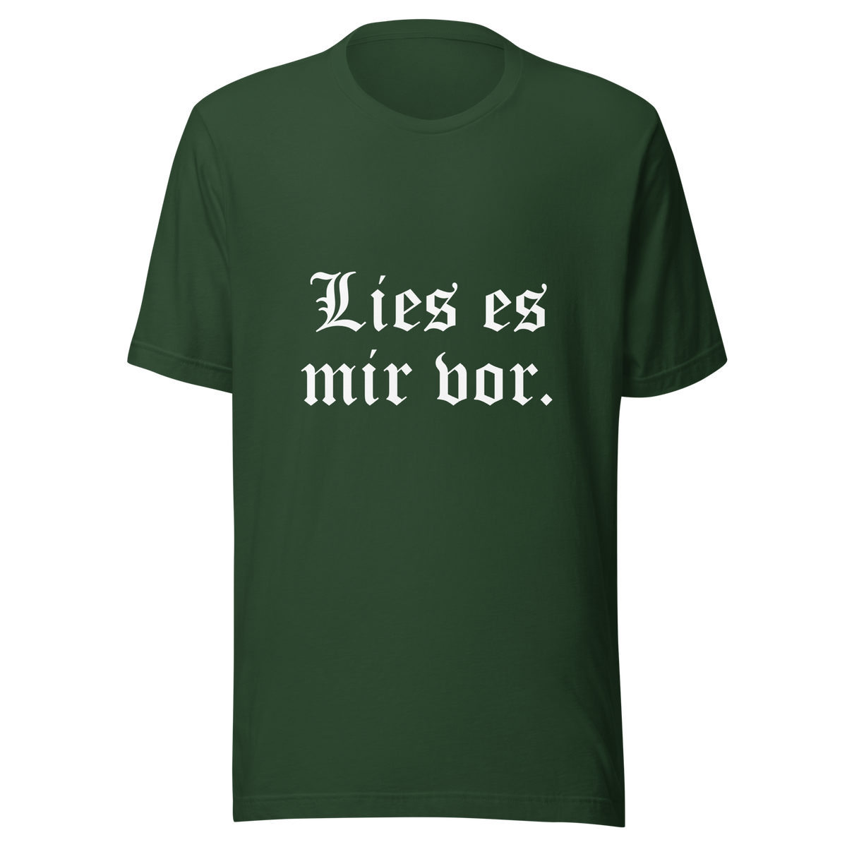 Lies es mir vor - Unisex t-shirt
