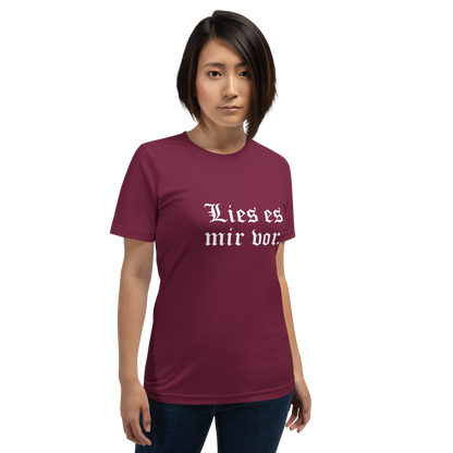 Lies es mir vor - Unisex t-shirt