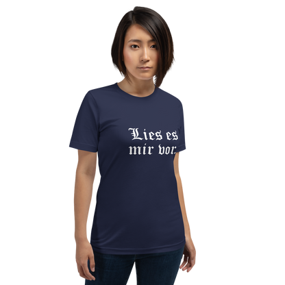 Lies es mir vor - Unisex t-shirt